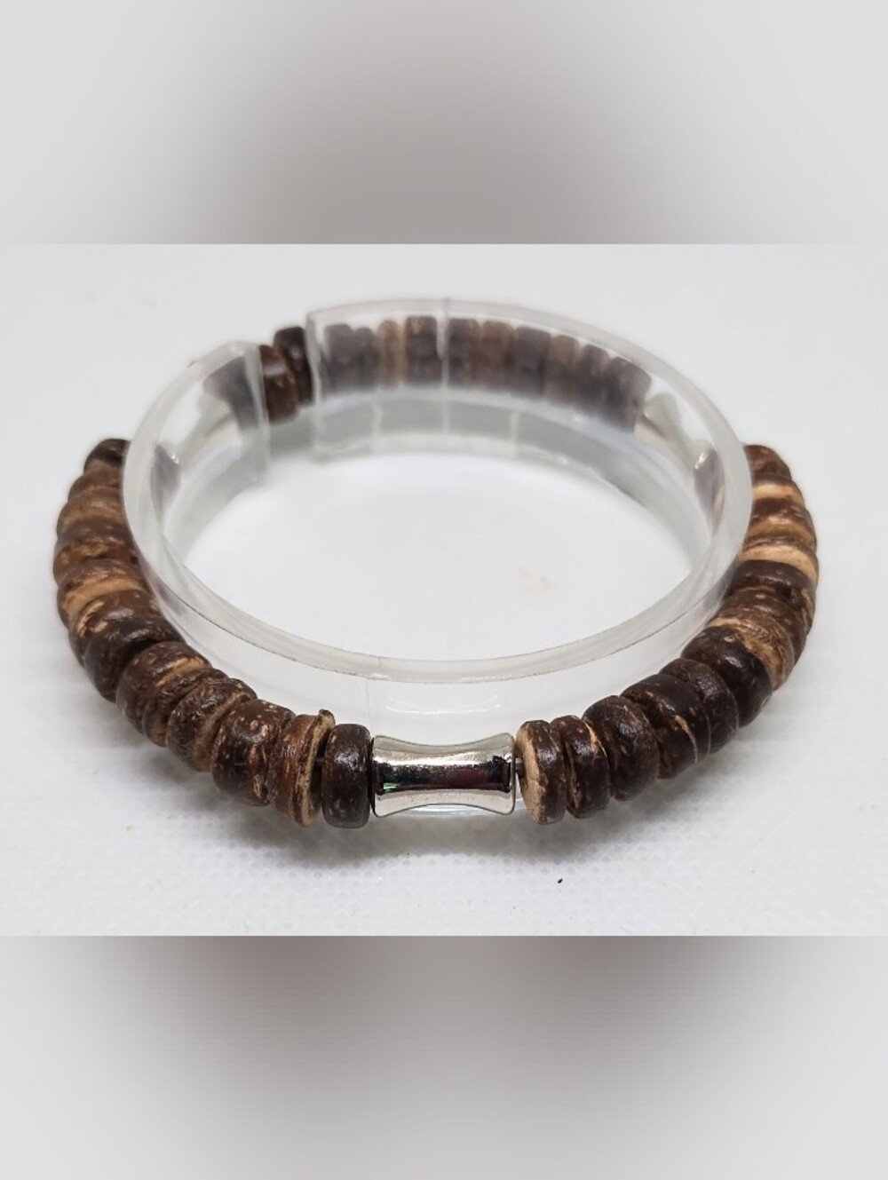 Men's‎ Bracelet Beaded Beads Jewelry Brown G11
